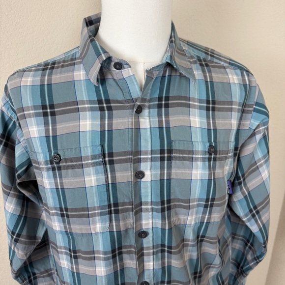 Vintage organic cotton Patagonia men’s button down | Size M - Picture 3 of 8